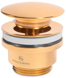 Донный клапан Grocenberg GB106 Золото